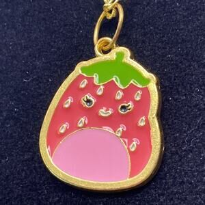 Squishmallow Womens Gold Tone Necklace Womens Fashion